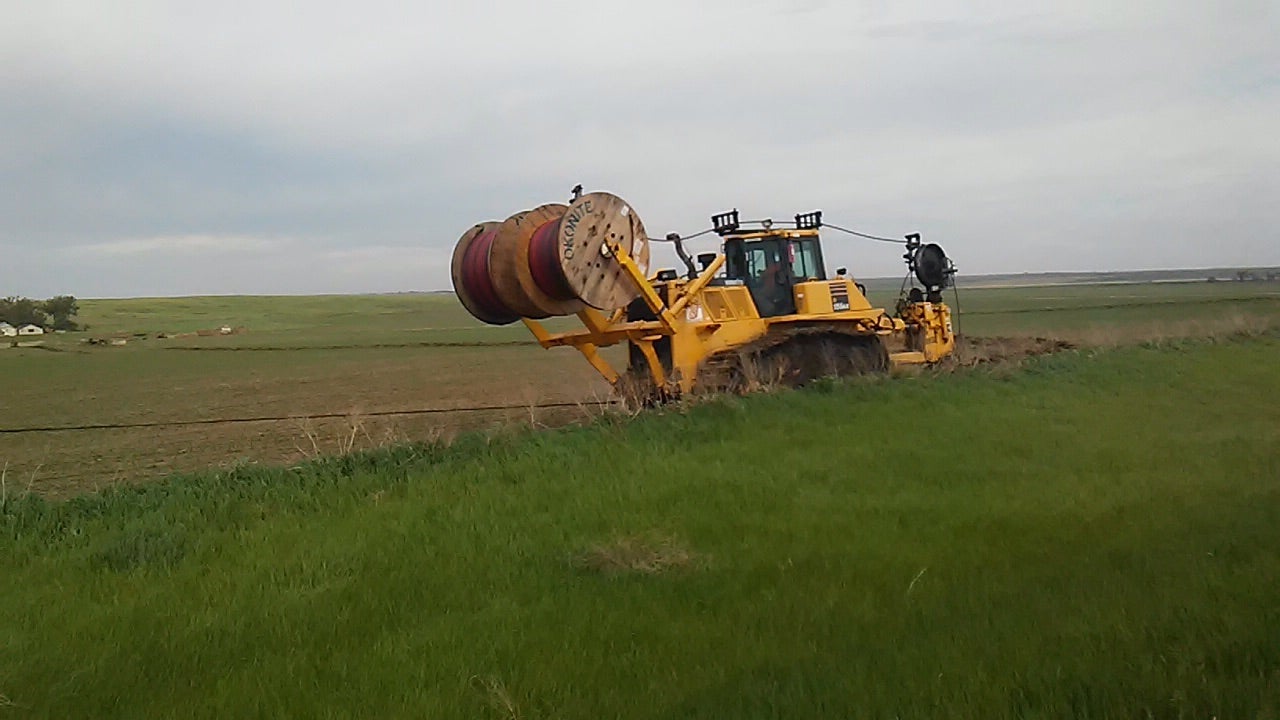 URD Cable Plowing